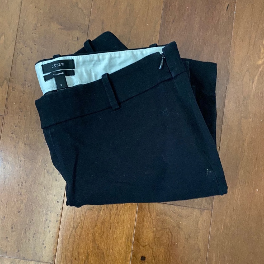 Jcrew Minnie pant size 2 navy blue